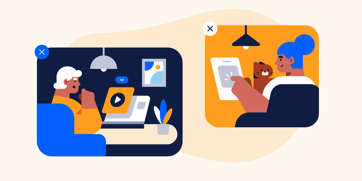 Click Through Visualisation View-Through vs. Click-Through Conversions | StackAdapt