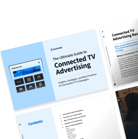 Cover illustration for StackAdapt's guide to connected TV advertising