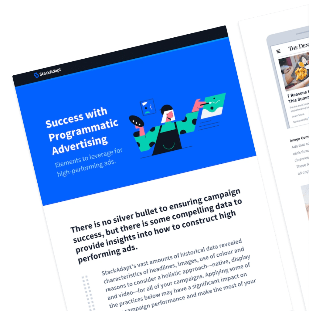 Illustrative graphic of the cover for "Creative Best Practices" guide