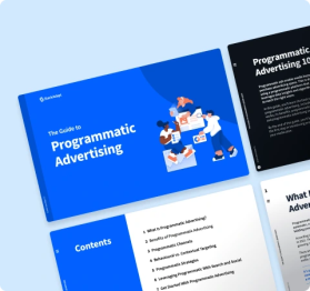 Cover design of StackAdapt's guide to programmatic advertising