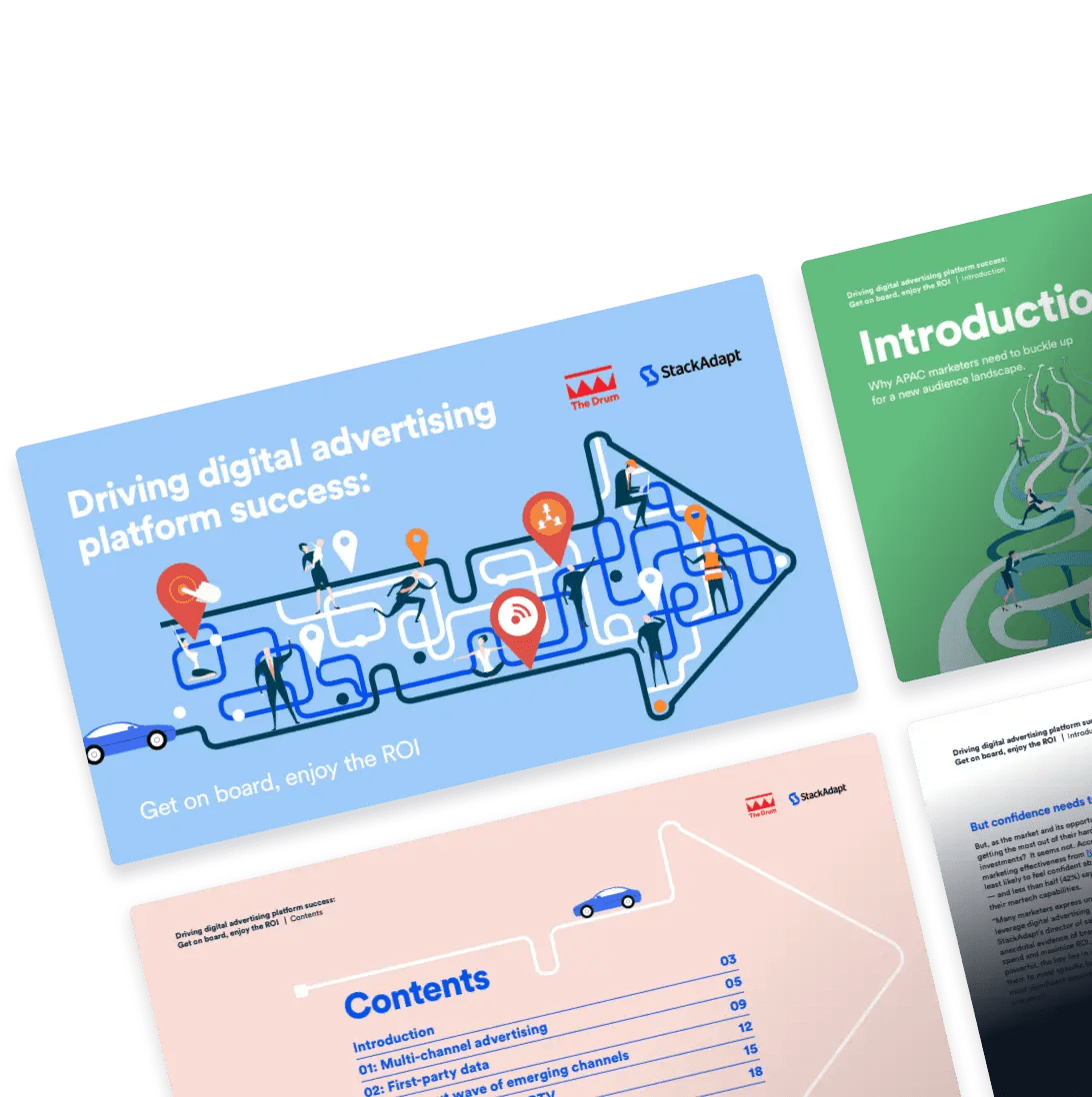 Cover of the Driving Digital Advertising Platform Success report