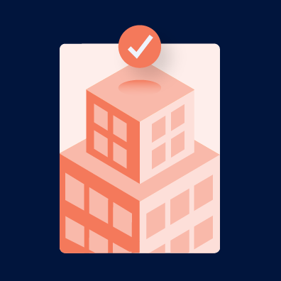 Illustrative graphic of a successful ABM strategy reaching key decision makers at a business